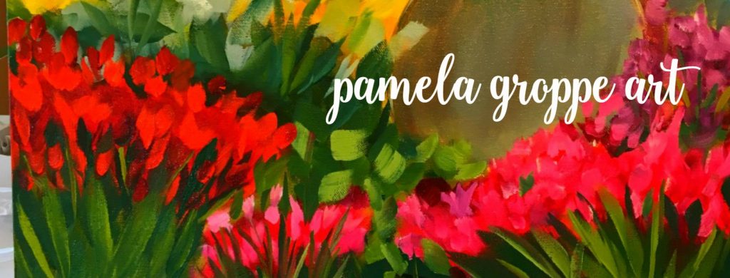 Learning Impressionism - Pamela Groppe Art - Acrylic Painting for Beginners