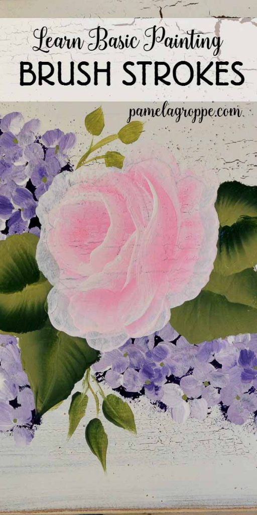 Learn Basic Painting Brush Strokes Pamela Groppe Art