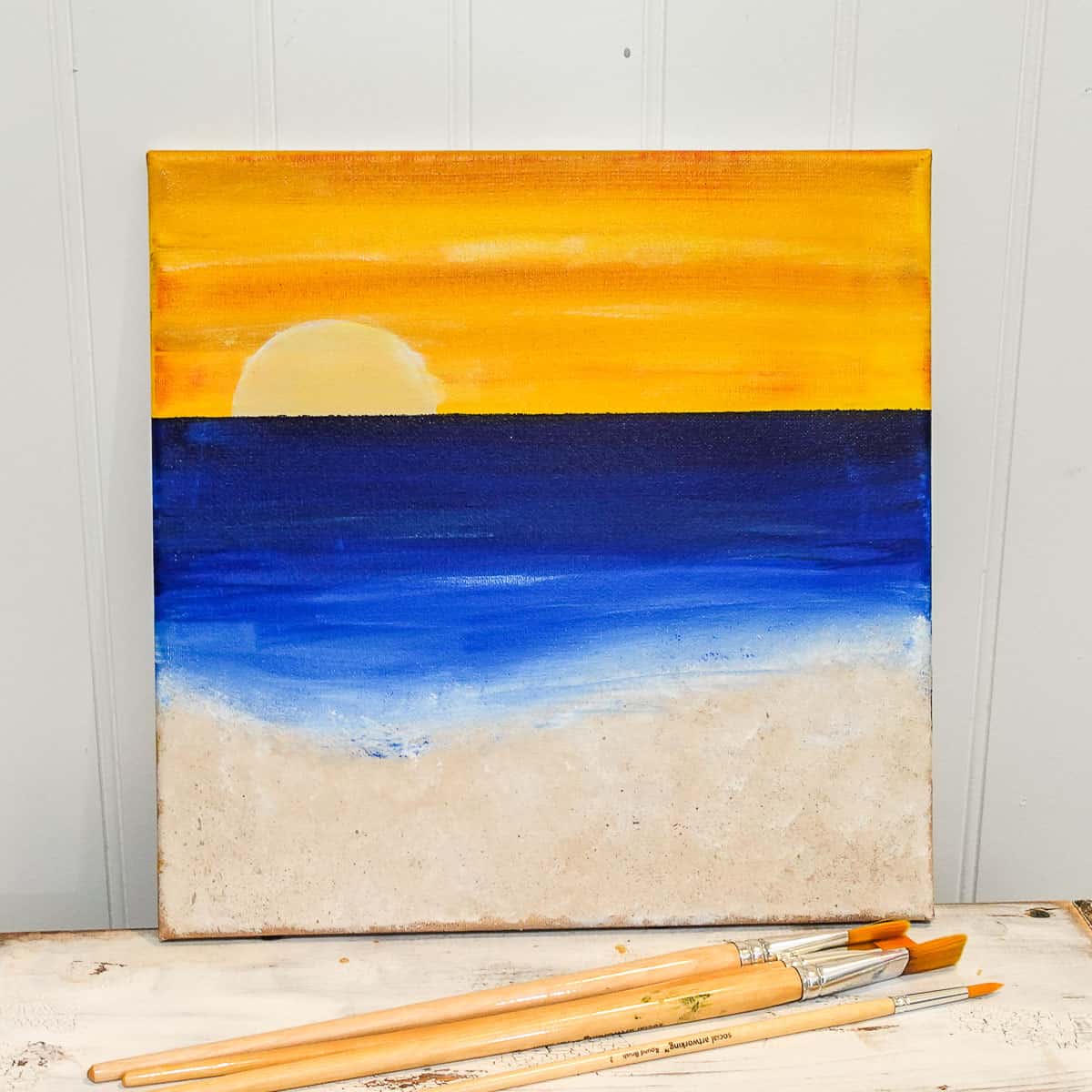 Beach Sunset Painting