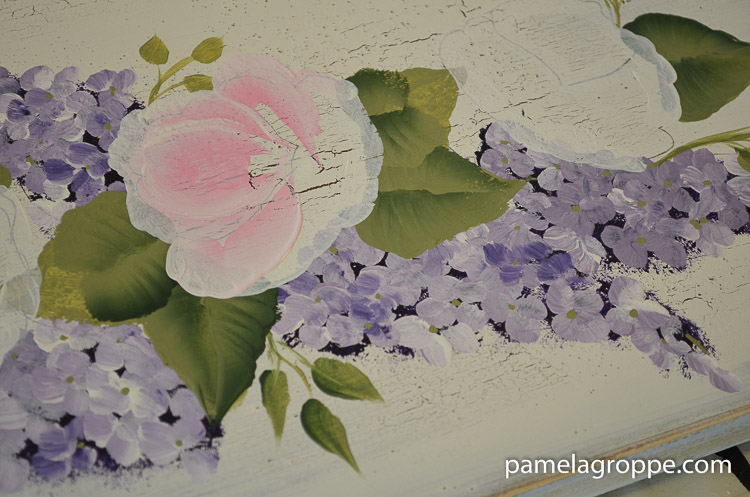 Paint Pretty Pink roses one stroke at a time, a favorite thing to paint is roses, great for beginner painters, easy instructions with tons of photos and a video too.