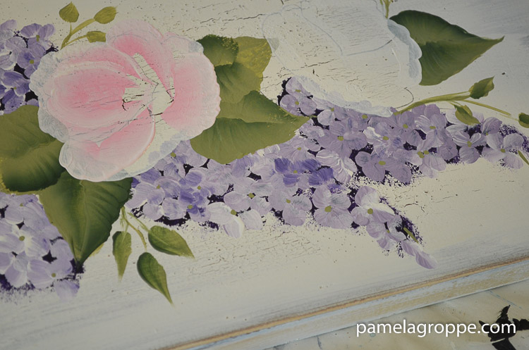 Paint Pretty Pink roses one stroke at a time, a favorite thing to paint is roses, great for beginner painters, easy instructions with tons of photos and a video too.