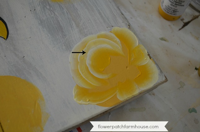 How to Paint Yellow roses one stroke at a time, step by step painting tutorial for beginners