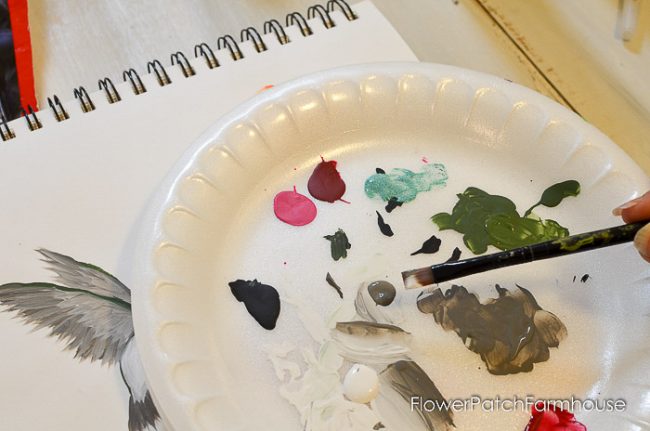 Paint a Hummingbird - Pamela Groppe Art - Acrylic Painting for Beginners