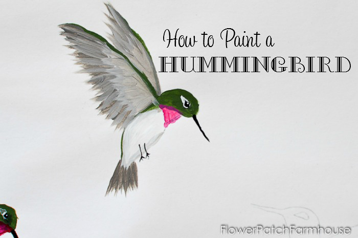 Paint a Hummingbird