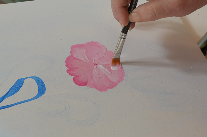 Learn How to Paint the Back of a Rose on stroke at a time. Easy enough for beginners and fun for everyone.