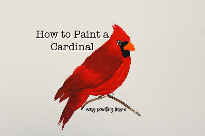 Paint a Cardinal