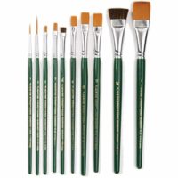 One Stroke Brush Set, 1059 (10-Pack)