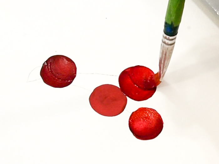 add rib to painting cherries