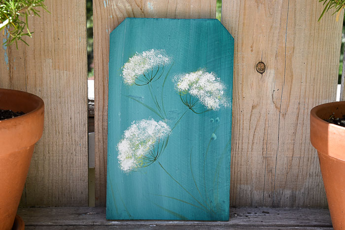 Paint Queen Anne’s Lace Tutorial