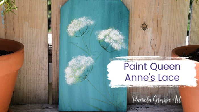 Queen Annes Lace painting tutorial