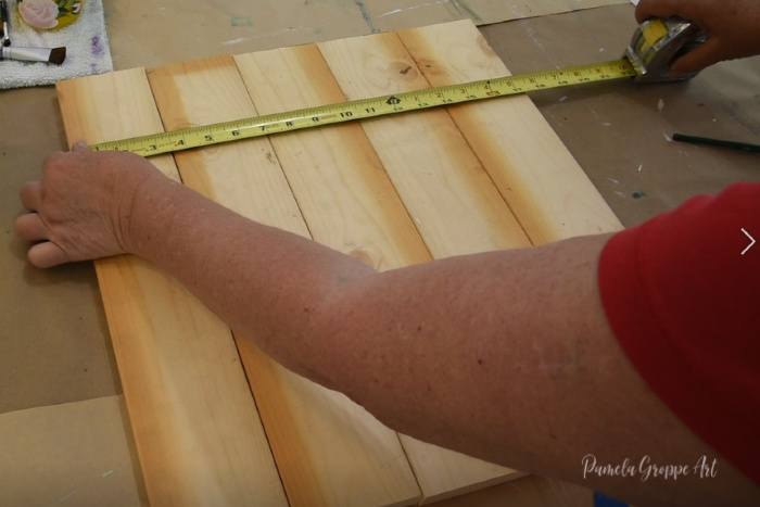 measuring across pallet boards 