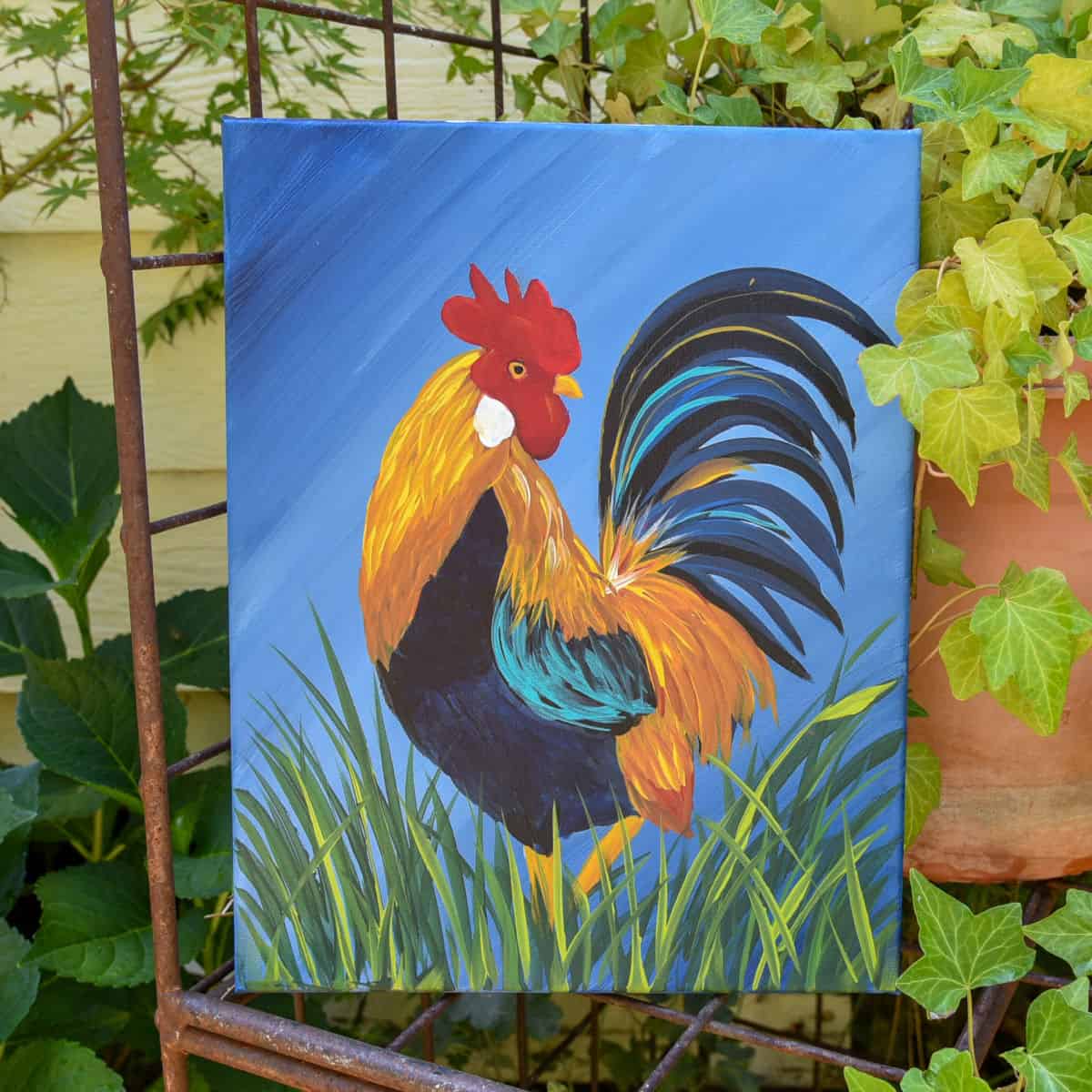 Paint a Rooster