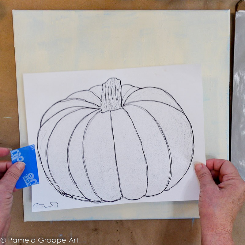 pumpkin painting traceable