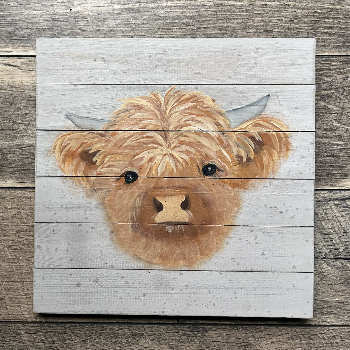 Highland Cow Painting